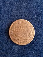 Nederland 2 1/2 Cent 1913 - Koningin Wilhelmina, Ophalen of Verzenden, Koningin Wilhelmina, Overige waardes, Losse munt