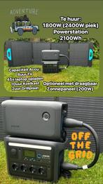 TE HUUR : Power Pakket (Power station met zonnepaneel), Ophalen, Eu, Anker, Zo goed als nieuw