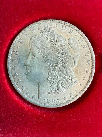 Morgan dollar 1884-o zilver USA beschikbaar voor biedingen