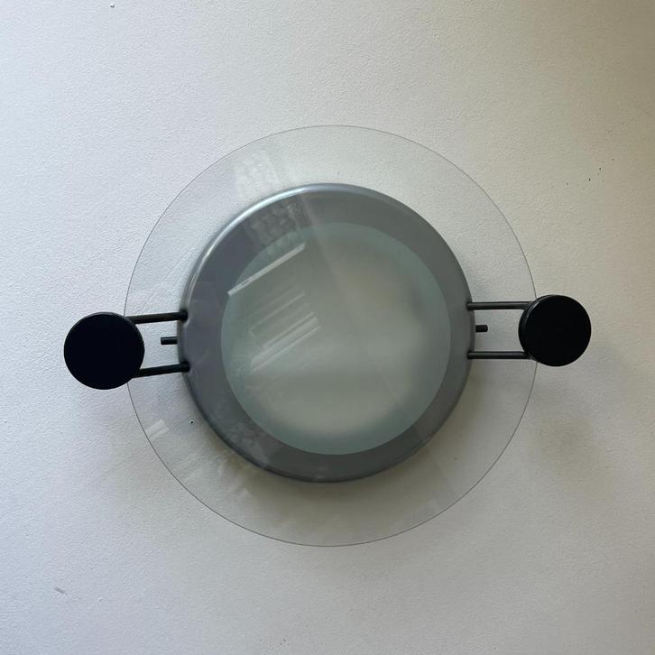 OPRUIMING Post modern Cyclos Michele de Lucchi voor Artemide, Huis en Inrichting, Lampen | Wandlampen, Gebruikt, Glas, Metaal