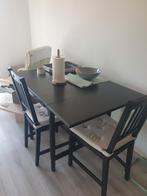 Uitschuifbare Eettafel GRATIS, Huis en Inrichting, Tafels | Eettafels, Ophalen, Gebruikt, 100 tot 150 cm, 50 tot 100 cm