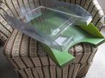 5 Postbakjes in transparant- en groene kleur, Ophalen, Zo goed als nieuw