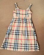 Burberry Jurk Ruitprint Maat S, Beige, Ophalen of Verzenden, Zo goed als nieuw, Knielengte