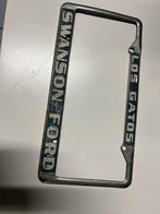 ZELDZAME KENTEKENPLAATFRAME: SWanson Ford Los GATOS, Ophalen of Verzenden, Zo goed als nieuw