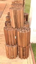 Rolborder Hardhout, Tuin en Terras, Ophalen, Planken, Nieuw, Hardhout