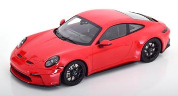 Porsche 911 (992) GT3 Touring Indian Red 1:18 (nieuw) beschikbaar voor biedingen