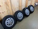 Set velgen met banden Opel Senator / Monza 195/70R14, Ophalen, 14 inch, Gebruikt, Banden en Velgen