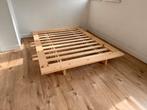 Karup Futonbed Japan Naturel 140x200 - Zo goed als nieuw!, Huis en Inrichting, Slaapkamer | Bedden, Beige, Tweepersoons, Zo goed als nieuw