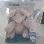 Baby GUND - Geanimeerde Flappy De Olifant - Knuffel - Grijs, Ophalen of Verzenden, Nieuw, Overige typen, Met geluid