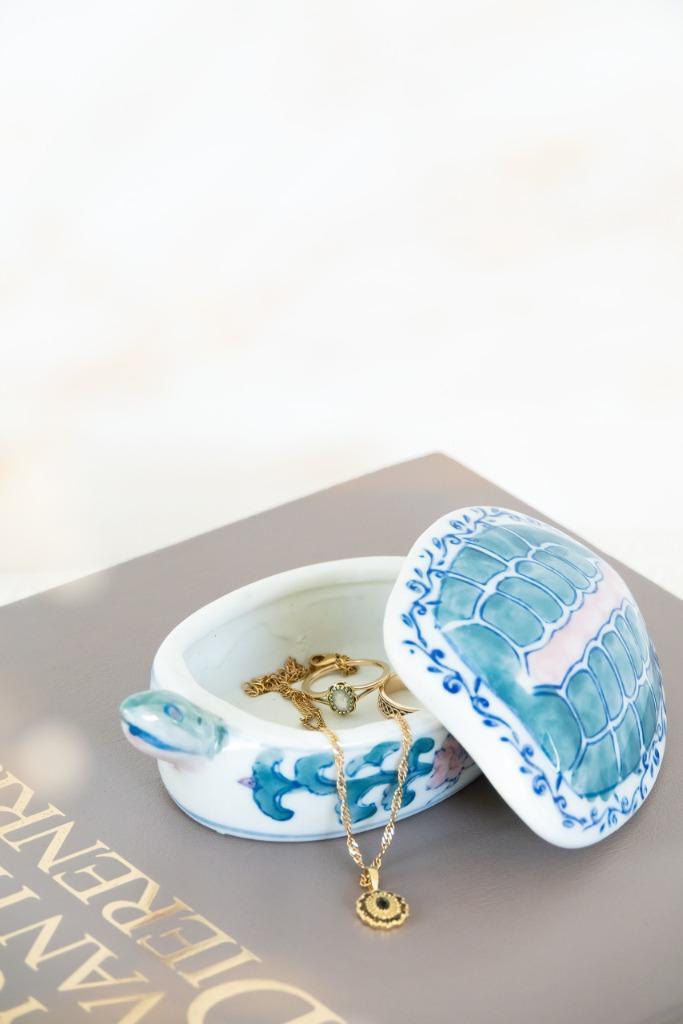 Chinees schildpad bakje, Antiek en Kunst, Antiek | Porselein, Ophalen of Verzenden