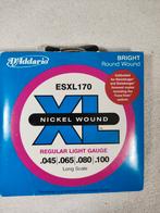 D'Addario ESXL170 Bassnaren - Nieuw, Muziek en Instrumenten, Instrumenten | Onderdelen, Ophalen of Verzenden, Nieuw, Elektrische basgitaar
