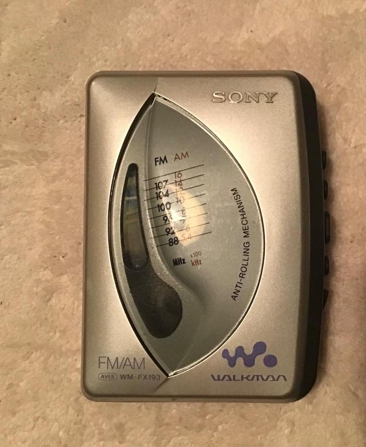 Sony WM FX193 walkman  en Sony cassetterecorder, Audio, Tv en Foto, Walkmans, Discmans en Minidiscspelers, Walkman, Ophalen of Verzenden