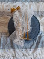 Voetenkrukje - Comfortabel en Stijlvol, Gebruikt, Blauw, Ophalen of Verzenden, Stof