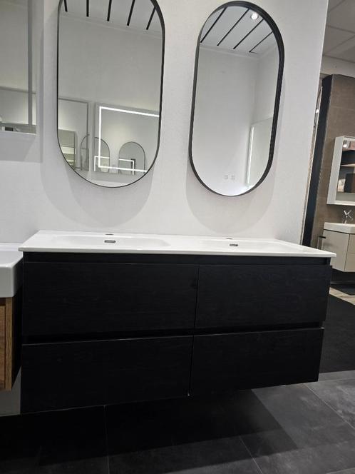 badkamermeubel Primabad + 2 spiegels aanbieding, Huis en Inrichting, Badkamer | Badkamermeubels, Nieuw, Wastafelkast, Minder dan 100 cm