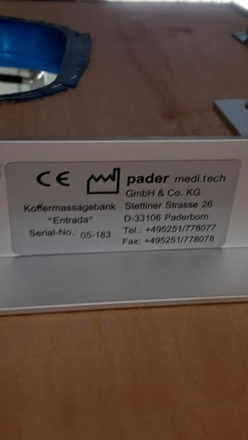 Massage tafel draagbaar beschikbaar voor biedingen