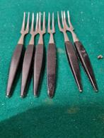 cocktailprikkers zwart 6 stuks retro, Huis en Inrichting, Ophalen of Verzenden, 'T Olde Gre-j, Info@toldegrej.nl, Endepoelstraat 20f Didam