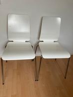 Ikea Gilbert 5 stoelen, Huis en Inrichting, Stoelen, Ophalen, Gebruikt, Wit, Vijf, Zes of meer stoelen