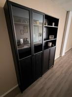 Zeer mooie boekenkast met vitrine IKEA, Ophalen, 50 tot 100 cm, 150 tot 200 cm, 25 tot 50 cm
