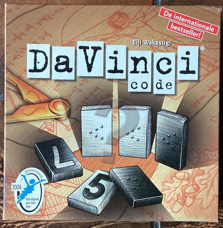 Davinci code spel, Hobby en Vrije tijd, Gezelschapsspellen | Bordspellen, Zo goed als nieuw, Ophalen of Verzenden