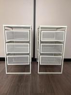 IKEA Lennart wit ladeblok met 3 lades (2 stuks), Huis en Inrichting, Ophalen, Zo goed als nieuw
