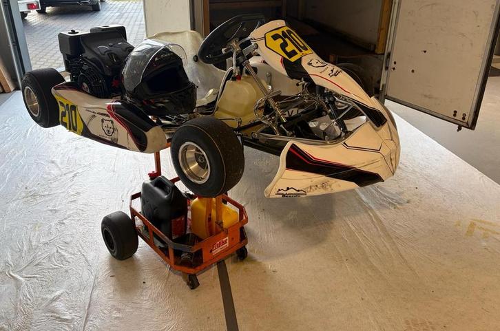 Rookie Kart met Aanhanger, Sport en Fitness, Karting, Gebruikt, Kart, Ophalen
