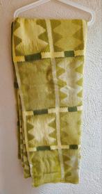 Vintage wollen deken lime, Ophalen of Verzenden, Gebruikt