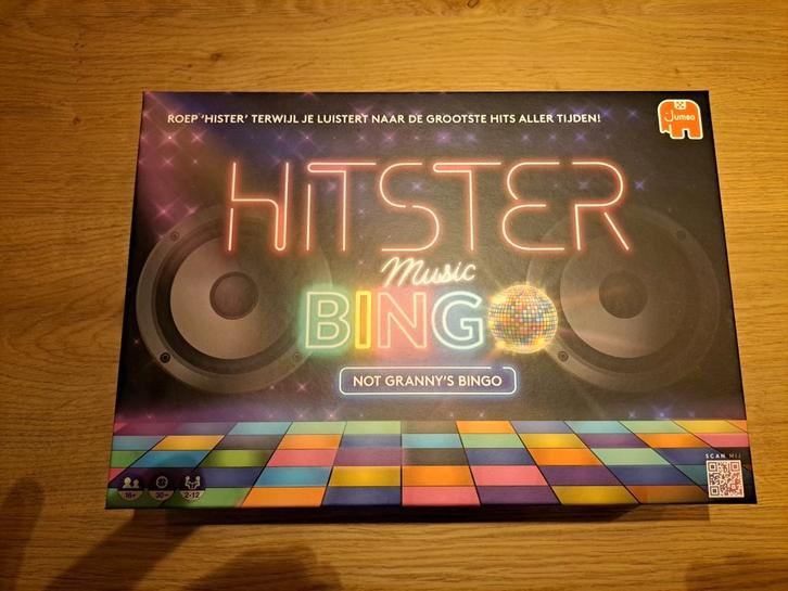 Hitster Bingo Jumbo. Actieprijs van 34,99 voor €29,99, Hobby en Vrije tijd, Gezelschapsspellen | Bordspellen, Nieuw, Ophalen