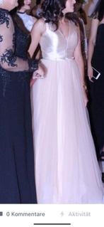 Elegante lange jurk te koop  één keer gedragen, Kleding | Dames, Gelegenheidskleding, Maat 38/40 (M), Galajurk, Ophalen of Verzenden