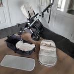 Crème  Buggaboo  kinderwagen met reiswieg, Kinderen en Baby's, Kinderwagens en Combinaties, Kinderwagen, Gebruikt, Bugaboo, Verstelbare duwstang