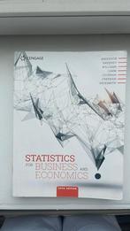 Statistics for Business and Economics 5th edition, Zo goed als nieuw, Verzenden