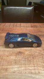 Lambogini Diablo Blauwe Auto Model, Hobby en Vrije tijd, Modelauto's | 1:18, Ophalen, Zo goed als nieuw, Auto, Overige merken