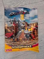 Fisher price imaginext bouwset constructie incl motor, Ophalen of Verzenden, Zo goed als nieuw, Speelset