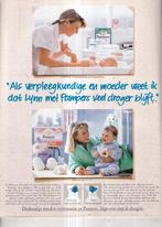 Retro reclame 1993 Pampers baby luiers Lynn ziekenhuis, Verzamelen, Retro, Overige typen, Ophalen of Verzenden