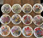 Franklin porcelain - The flowers  year 1977 plate collection, Antiek en Kunst, Ophalen