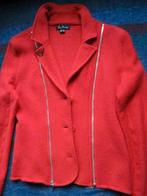 jasje, rode wol, Maat 38/40 (M), Les amies, Ophalen of Verzenden, Jasje