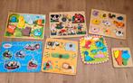 Houten Puzzels Set - Dieren, Thomas de Trein, Ophalen, 2 tot 4 jaar, Gebruikt, 10 tot 50 stukjes