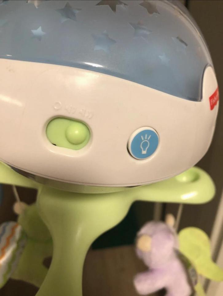 Fisher Price Vlinderdromen 3in1 Mobiel, Kinderen en Baby's, Speelgoed | Babyspeelgoed, Gebruikt, Mobiel, Met licht, Met geluid