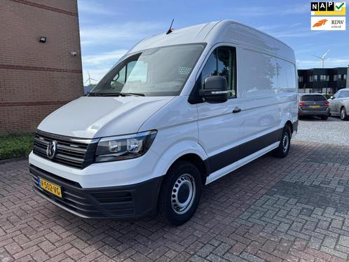 Volkswagen Crafter 35 2.0 TDI L3H3 EL Highline Inbouw, Omvor, Auto's, Bestelauto's, Bedrijf, Te koop, ABS, Achteruitrijcamera