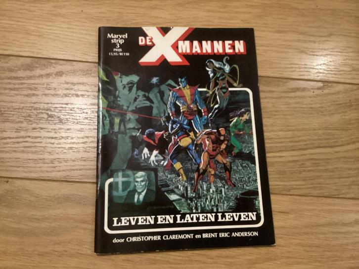 Marvel strip 3 X-Mannen Leven en laten leven (Claremont), Boeken, Strips | Comics, Zo goed als nieuw, Eén comic, Europa, Ophalen of Verzenden