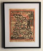 Keith Haring : tekenen op krant, Verzenden