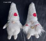 2 witte gnooms € 2,50, Ophalen, Zo goed als nieuw