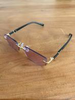 Paarse zonnebril (rimless), Zonnebril, Paars, Nieuw, Ophalen