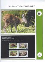 Afghanistan wwf wnf Tekst+pfr+4fdc Hert 2004 bedreigde diers, Postzegels en Munten, Ophalen of Verzenden, Postfris, Dier of Natuur