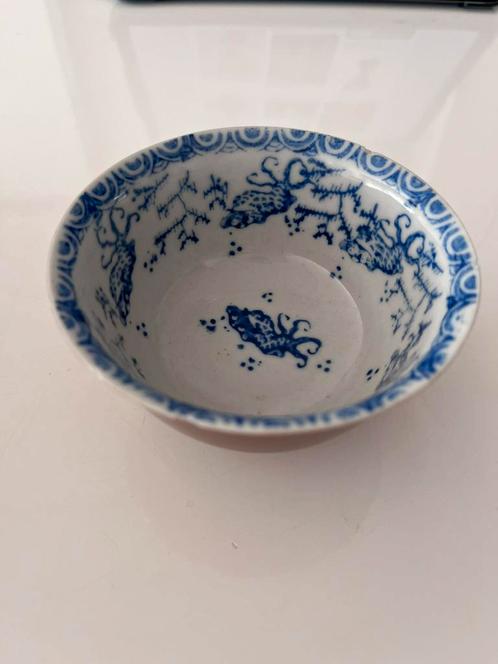 Antiek porseleinen kommetje Batavia/Chinese afbeelding!, Antiek en Kunst, Antiek | Schalen, Ophalen of Verzenden