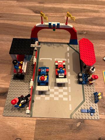 Vintage Lego Racecircuit jaren 80 6381 6604 beschikbaar voor biedingen