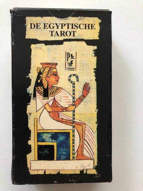 De Egyptische tarot, Boeken, Esoterie en Spiritualiteit, Zo goed als nieuw, Overige typen, Tarot of Kaarten leggen, Verzenden