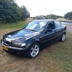 BMW 3-Serie 2.0 D 320 2005 Zwart apk sept 2026, Auto's, BMW, 150 €/maand, Achterwielaandrijving, 1995 cc, 4 cilinders
