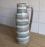 Scheurich 275-28 vintage vaas grijs groen West-Germany, Gebruikt, Aardewerk of Porselein, Ophalen of Verzenden, Minder dan 50 cm