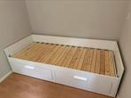 Ikea brimnes bed, Huis en Inrichting, Slaapkamer | Bedden, Tweepersoons, Ophalen of Verzenden, Zo goed als nieuw, 80 cm