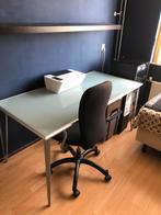 ️BUREAU & BUREAUSTOEL-BURO & BUROSTOEL-HELAAS NIET GRATIS️, Ophalen, Gebruikt, Bureau